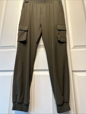 Shinestar Olive Cargo Jogger Pants